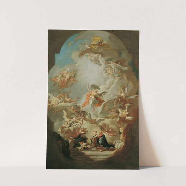 Die Verkündigung an Maria by Paul Troger