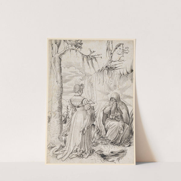 Die Versuchung des hl. Antonius (1517-18) by Niklaus Manuel