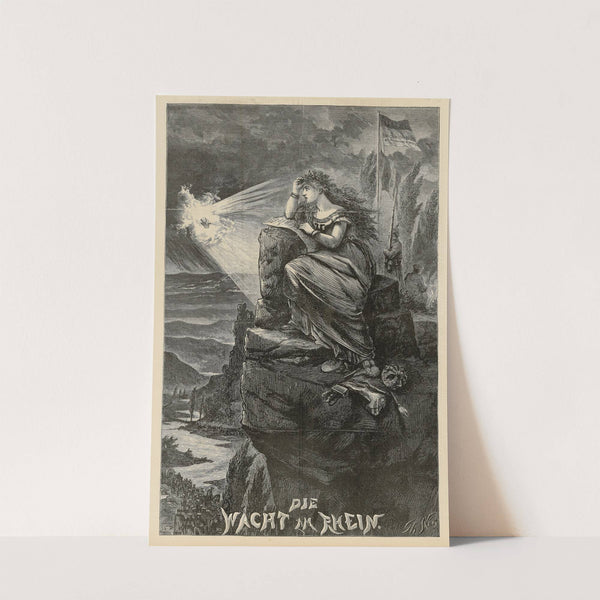 Die wacht am Rhein (1870) by Thomas Nast