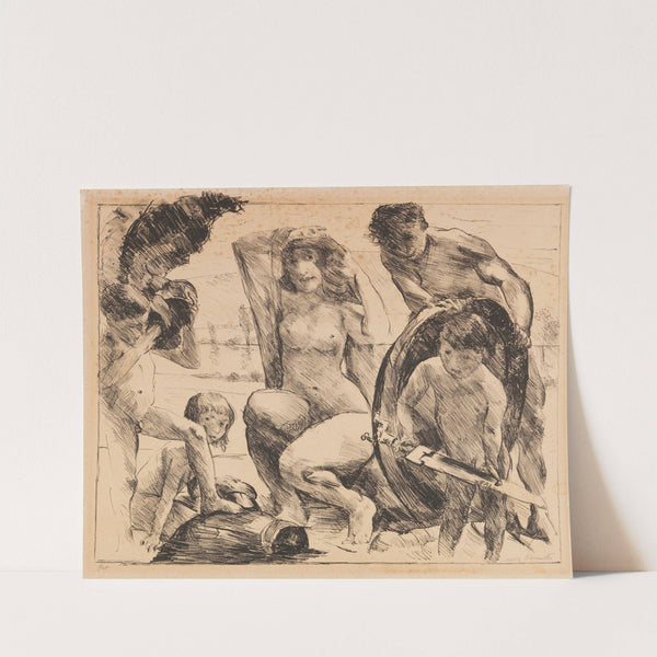 Die Waffen des Mars (1914) by Lovis Corinth