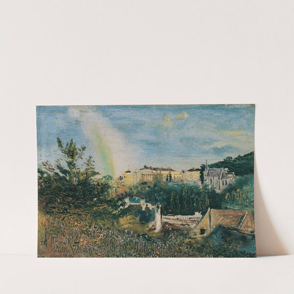 Die Weilburg bei Baden (1885) by Anton Romako