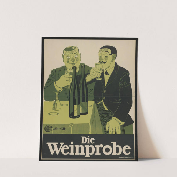 Die Weinprobe (1912) by Julius Klinger