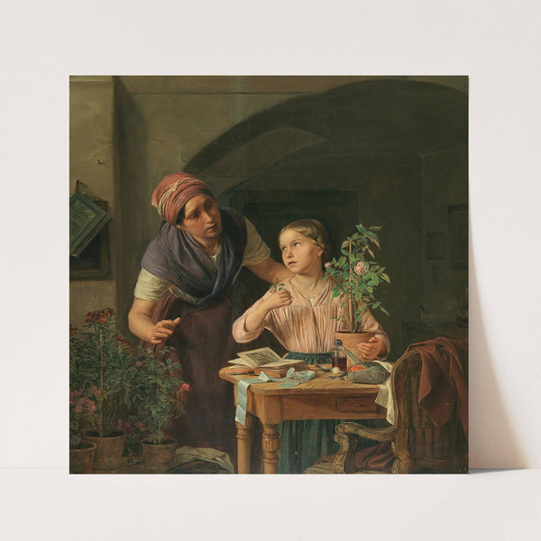 Die welke Rosenknopse by Rosalia Amon