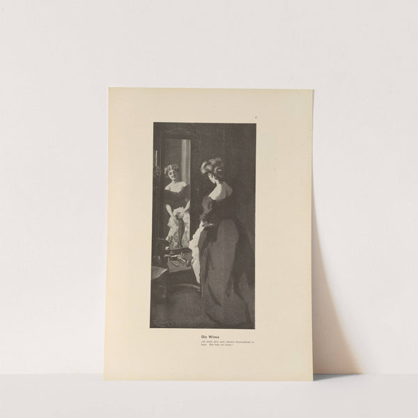 Die Witwe (1908) by Ferdinand Freiherr von Reznicek