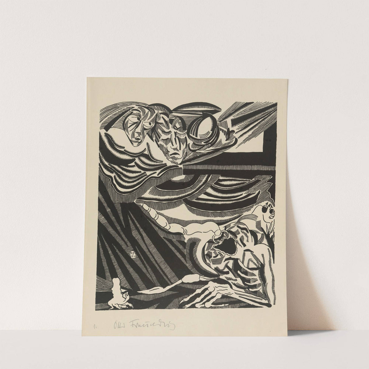Die Zeichen by Otto Freundlich