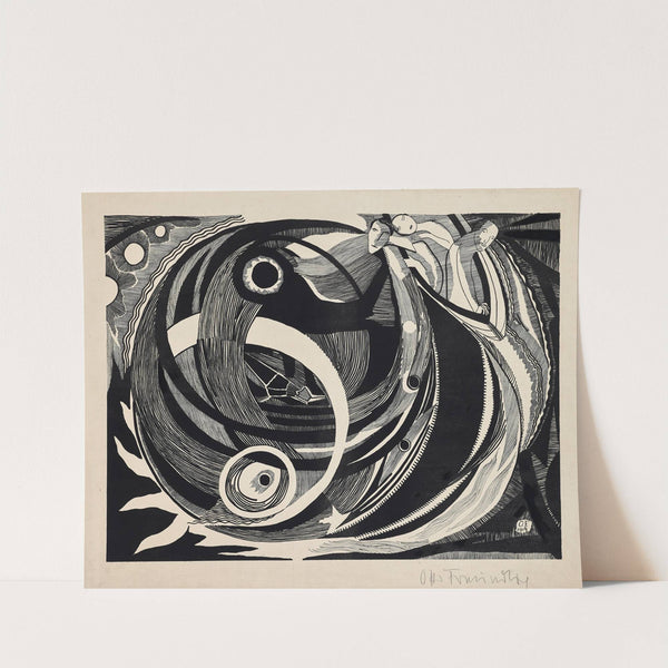 Die Zeichen Pl.1 (1919-1920) by Otto Freundlich