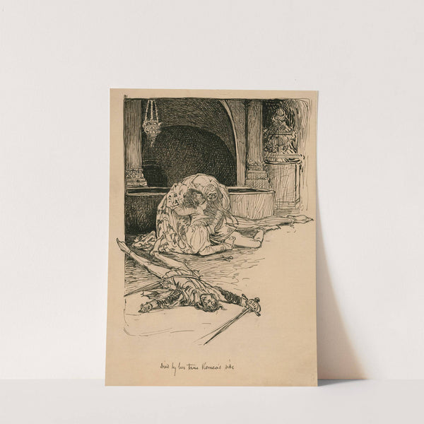 Died by her true Romeo’s side (1917-1918) by Louis Rhead