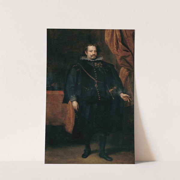 Diego De Mexía, Marquess Of Leganés by Anthony van Dyck