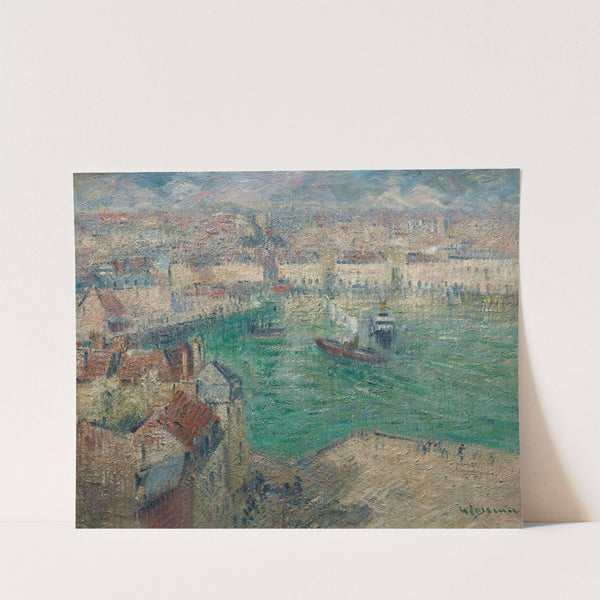 Dieppe (1929) by Gustave Loiseau