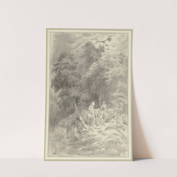 Diether wird von den Rittern abgeführt by Wilhelm Steinhausen