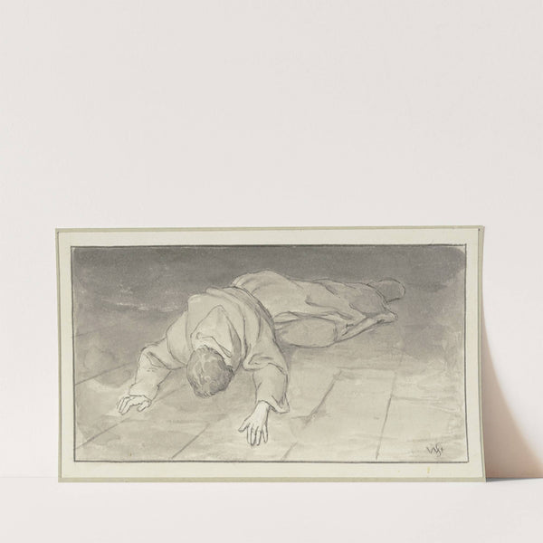 Diether’s lamentation and penance (ca 1884) by Wilhelm Steinhausen