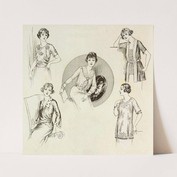 Different ways of Making a blouse by Anonymous