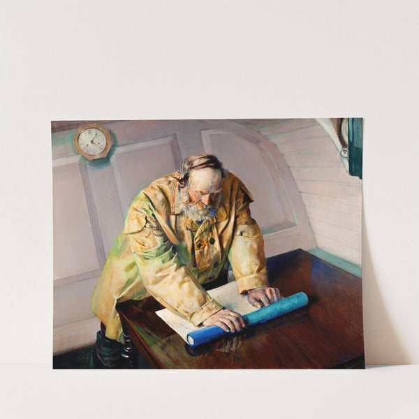 Difficult Waters (1890) by Christian Krohg