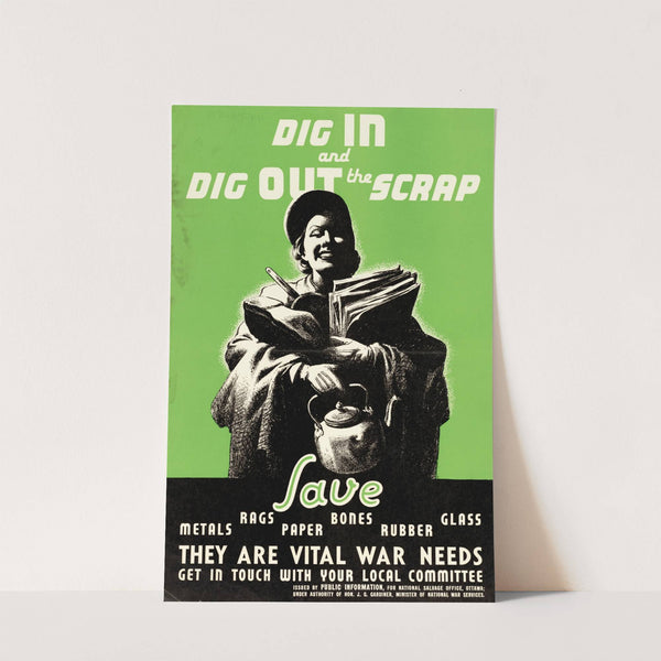 Dig In and Dig Out the Scrap by Anonymous