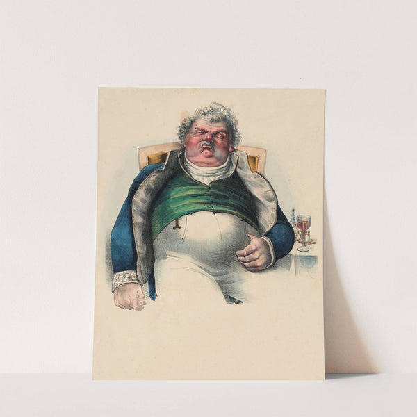 Digestion diplomatique by Charles-Joseph Traviès de Villers