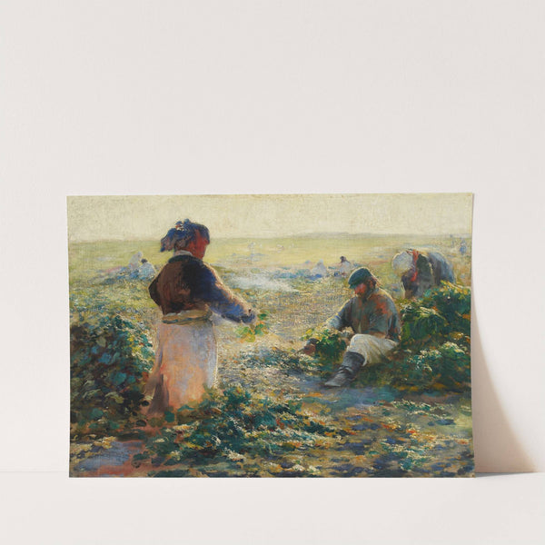 Digging Beets I by Leon Wyczółkowski