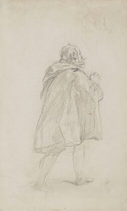 Dignitary, Sketch for the Painting Titled Pleading with Sobieski to Defend Vienna (1889)
