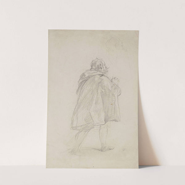 Dignitary, Sketch for the Painting Titled Pleading with Sobieski to Defend Vienna (1889) by Wojciech Gerson