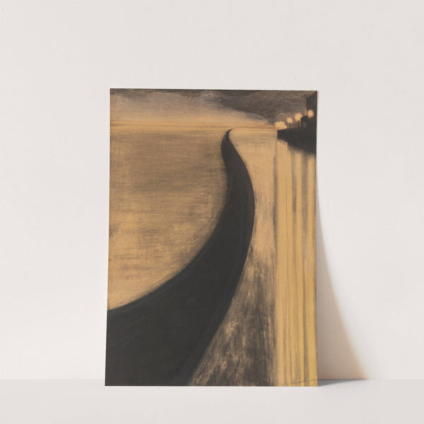 Digue et lumières d'Ostende by Léon Spilliaert