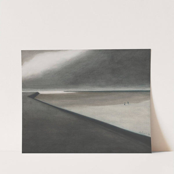 Digue et plage (1907) by Léon Spilliaert