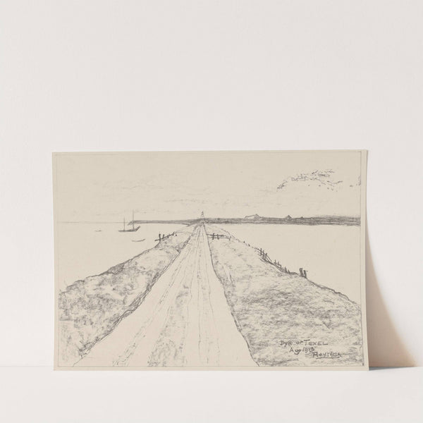 Dijk op Texel by Theo van Hoytema