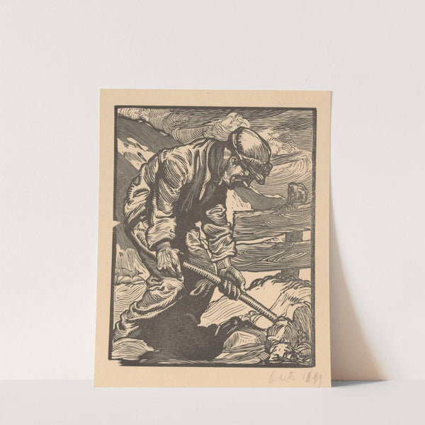 Dijkwerker (1899) by Johannes Josephus Aarts