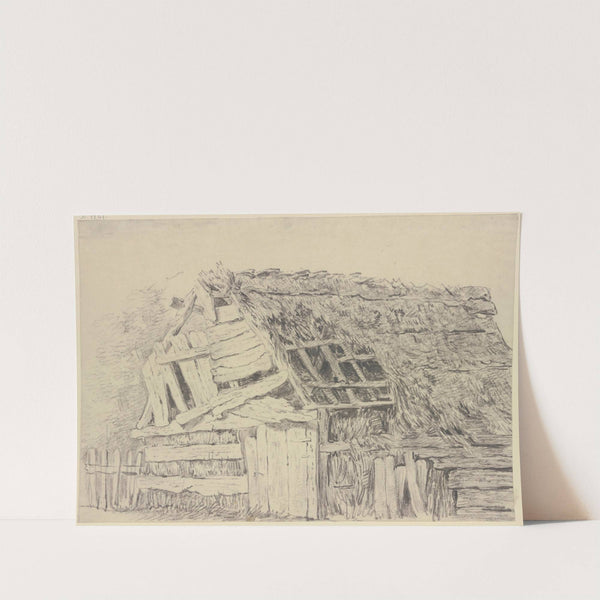 Dilapidated barn by Pieter Bartholomeusz. Barbiers