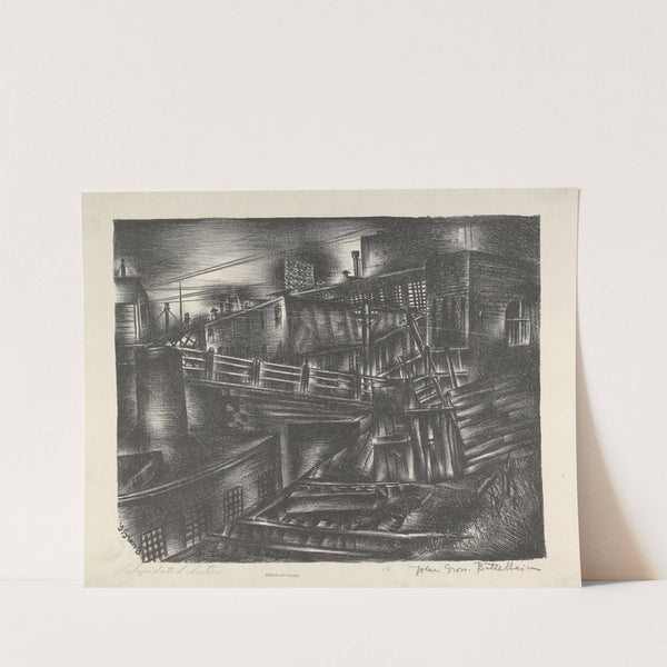 Dilapidated Section (1935–36) by Jolan Gross Bettelheim