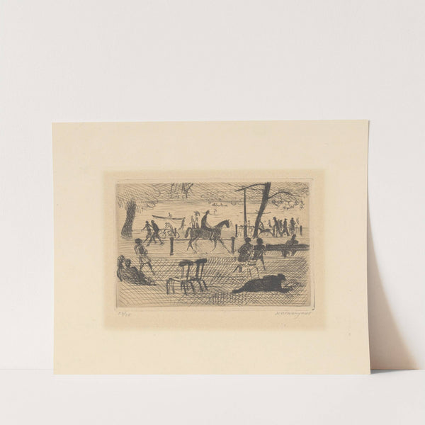 Dimanche à Hyde Park by Jean-Louis Boussingault