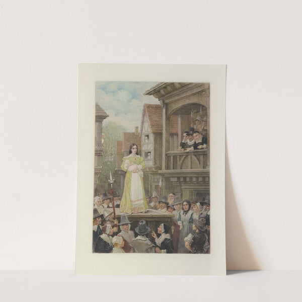 Dimmesdale and Hester (1908) by George Henry Boughton