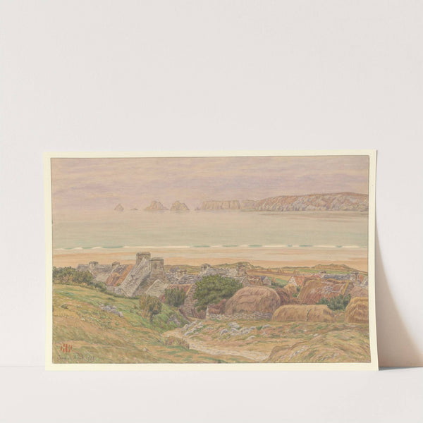 Dinan (village de Dinan près de Morgat) (1913) by Henri Rivière