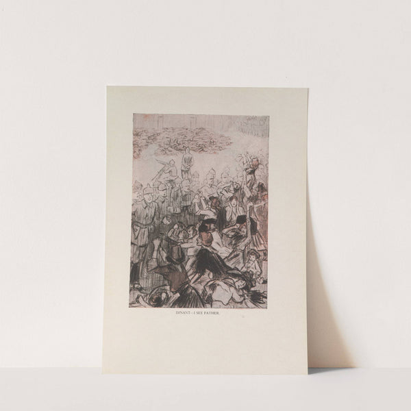 Dinant (1916-1917) by Louis Raemaekers