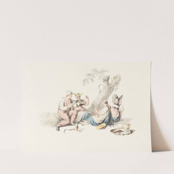 Dîné des moissonneurs (1828-1829) by Franz Niklaus König