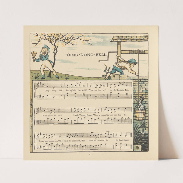Ding Dong Bell (1876) by Walter Crane