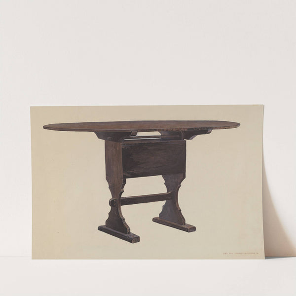 Dining Room Table by Ernest A. Towers, Jr.
