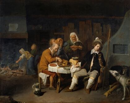 Dinner at a Farmhouse