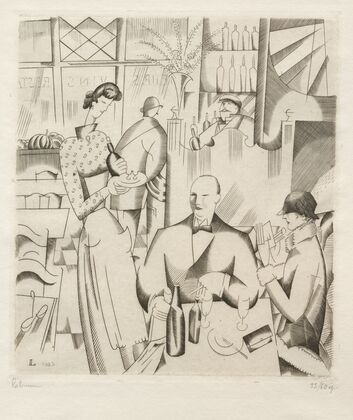 Dinner at the Bistro (1923)