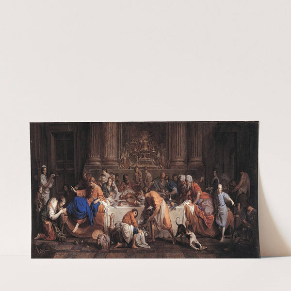 Dinner at the House of the Pharisee (1748) by Maria Felice Tibaldi