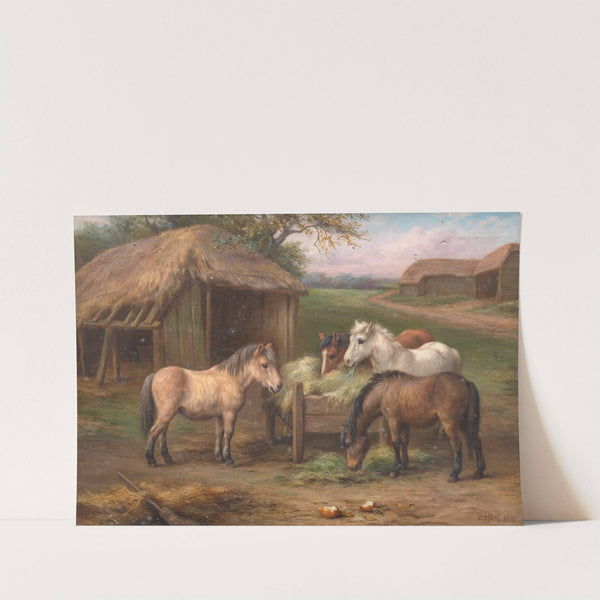 Dinner time by Edgar Hunt