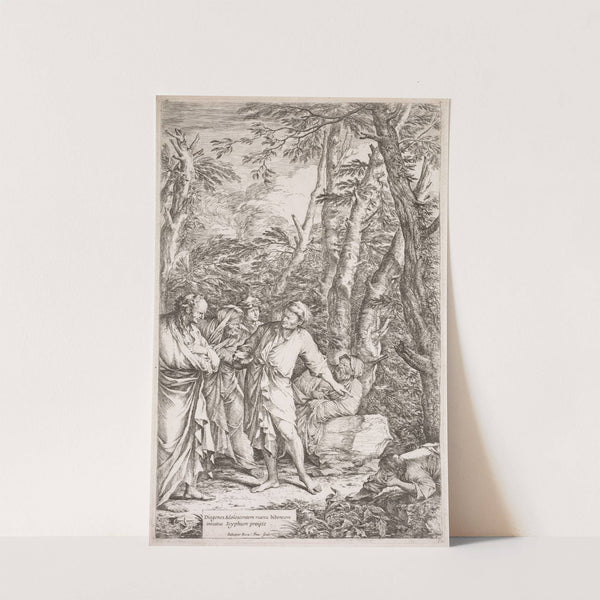 Diogenes and His Cup (1662) by Salvator Rosa