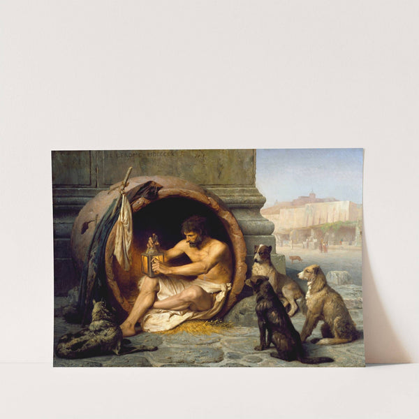 Diogenes (1860) by Jean-Léon Gérôme