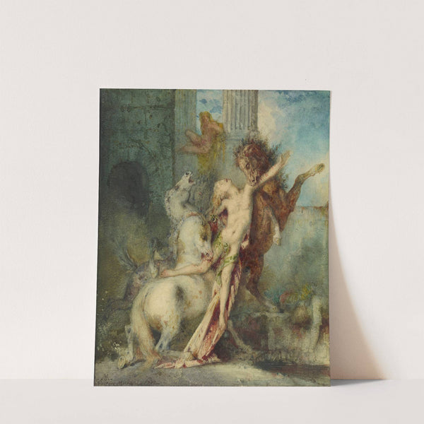 Diomedes Devoured by Horses (1866) by Gustave Moreau