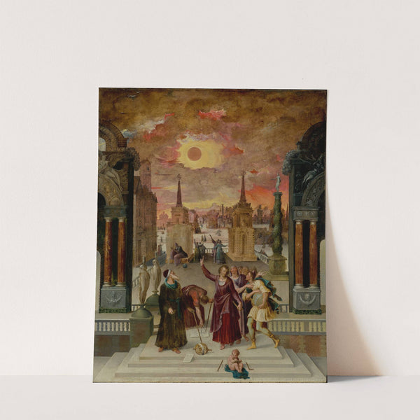 Dionysius the Areopagite Converting the Pagan Philosophers (1570s) by Antoine Caron