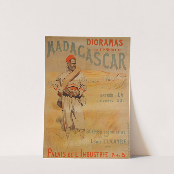 Dioramas sur l’expédition de Madagascar – Scènes d’après nature – Palais de l’Industrie (1900) by Louis Tinayre