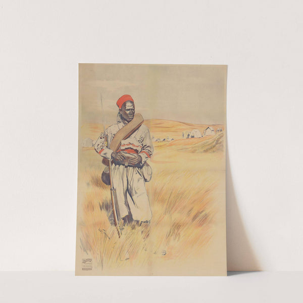 Dioramas sur l’expédition de Madagascar scènes d’après nature par Louis Tinayre (1900) by Louis Tinayre