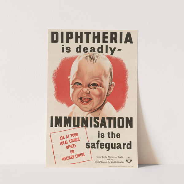 Diphtheria is Deadly - Immunisation is the Safeguard by Anonymous