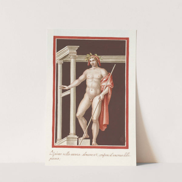 Dipinta nella stanza al numero V, conforme il contro della pianta. by Pierre-Jean Mariette