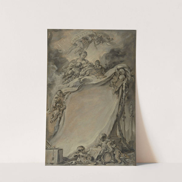 Diploma of the Freemasons of Bordeaux by François Boucher