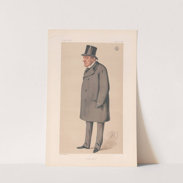 Diplomacy – Lord Lyons. 6 April 1878 (1878) by Carlo Pellegrini