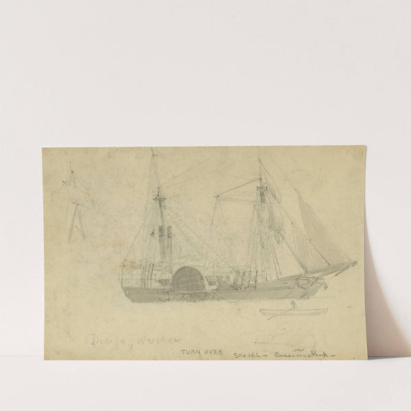 Dirijo, wrecker by Alfred Rudolph Waud